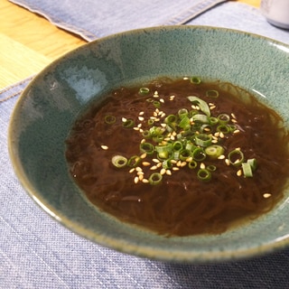 10分で簡単スープ★もずくの中華スープ